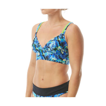 TYR Women's Active Delphinium Madeline Bralette  Bikini Top  Tyr