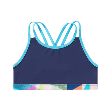 TYR Girl's Jigsaw Olivia Bikini Top  Girls Bikini Top  Tyr