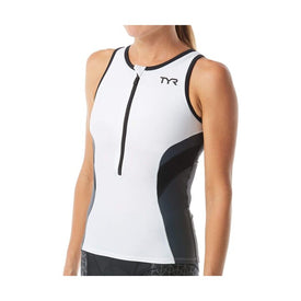 TYR Women's Triathlon Top Competitor Singlet  Women's Triathlon Wetsuits  Tyr