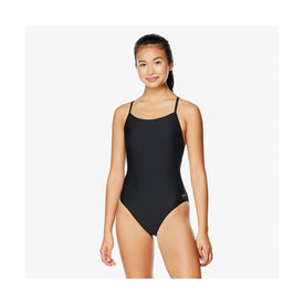 Speedo Women's Eco Pro LT Solid Relay Back One Piece Swimsuit  Swim Team Prints  Speedo