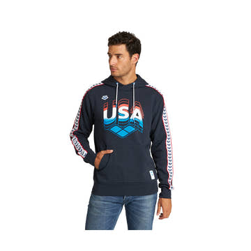 Arena Unisex Mark Spitz Hoodie Sweat USA  Hoodie  Arena