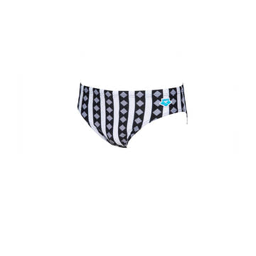 Arena Men's Mark Spitz Allover Print Brief  Competition Swimsuits  Arena