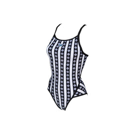 Arena Women's Mark Spitz Allover Print Super Fly Back One Piece  One Piece Swimsuits  Arena