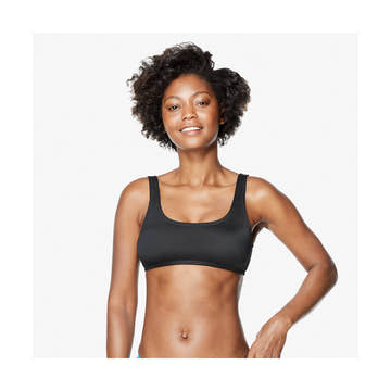 Speedo Women's Active Ribbed Bikini Top  Bikini Top  Speedo