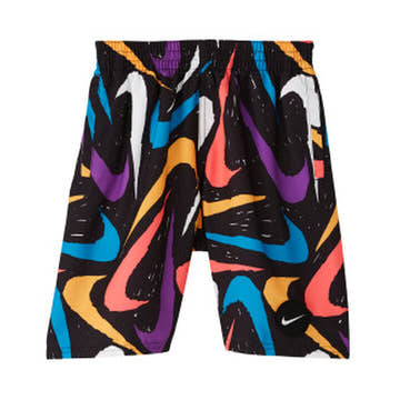 Nike Boy's Marker Swoosh Volley Shorts  Boys Swimsuits  Nike