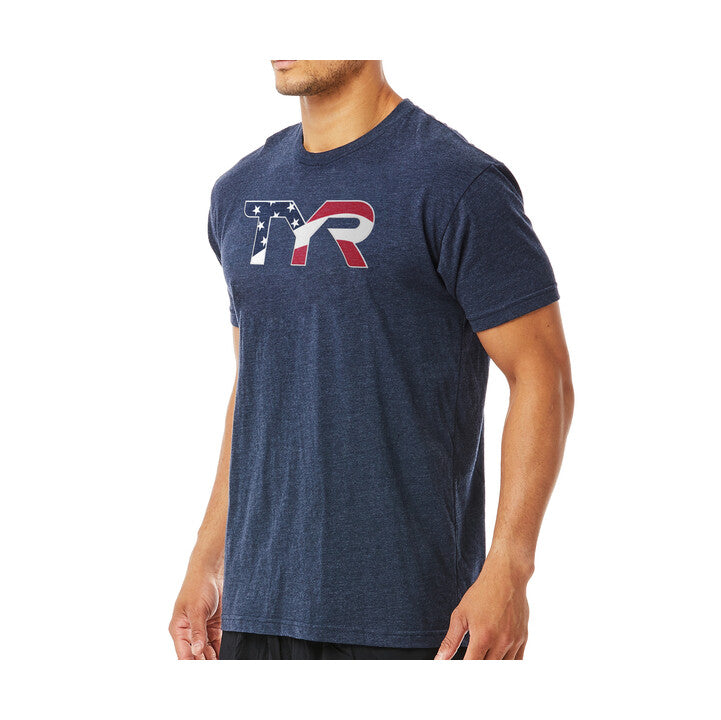 Tyr Men’S Tyr Usa Graphic Tee    Tyr