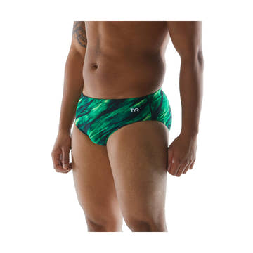 TYR Men's Performance Vitric Men's Racer  Swimming Briefs for Men  Tyr
