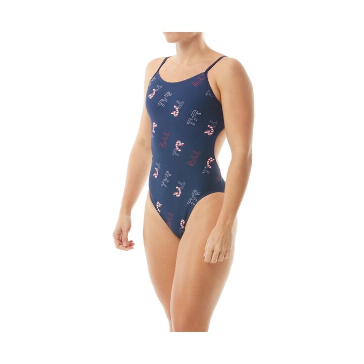 Competitive Swimwear TYR Women's Miramar Diamondfit Swimsuit - Built-in Sun Protection & Fade-Free Color Fade-free Athletic Swimwear-526620