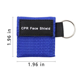 CPR Face Shield Mask Keychain Keying CPR Face Shields Pocket Mask for First Aid or CPR Training  Lifeguard Accessories  Custom