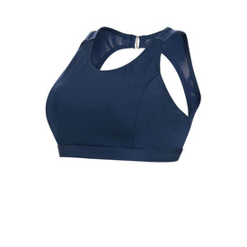 Dolfin Aquashape Women's Navy Clasp Back Aqua Bra Swimsuit Top  Women's Aquatic Fitness Swimsuits  Dolfin