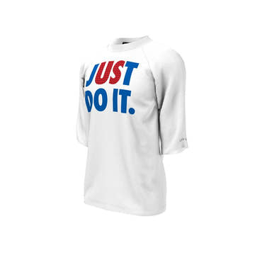 Nike Boys JDI Americana Short Sleeve Hydroguard  Short Sleeve Rash Guard  Nike