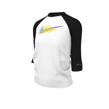 Nike Kid's Script Logo Short Sleeve Hydroguard  Kids Swimwear  Nike