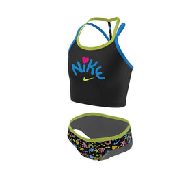 Nike Girl's Fun Forest T-Crossback Midkini Set  Girls Midkini  Nike