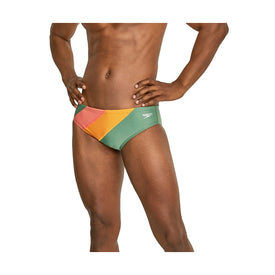 Speedo Men's Colorblock One Swim Brief  Swimming Briefs for Men  Speedo