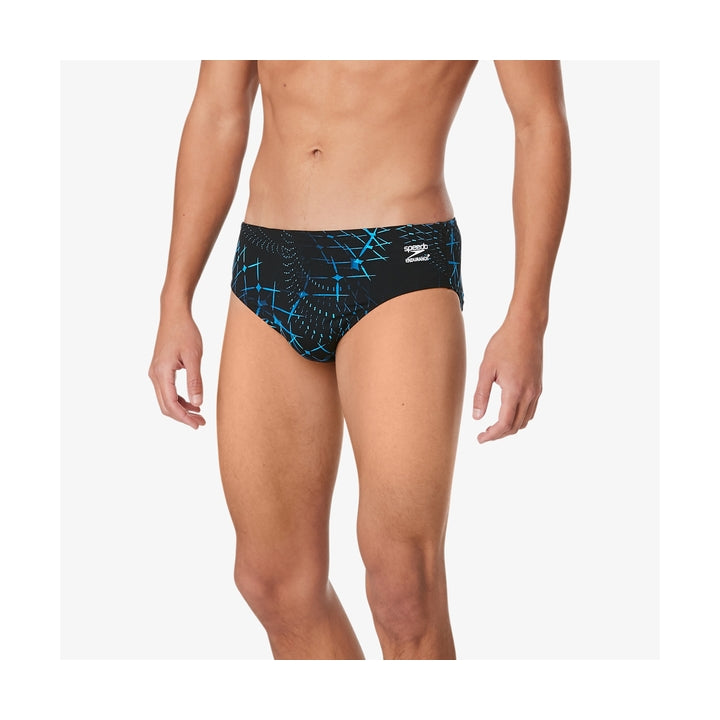 Speedo Men's Galactic Highway Brief  Swimming Briefs for Men  Speedo