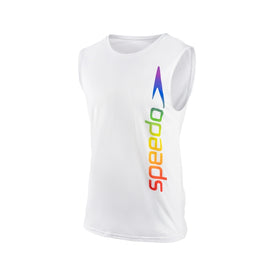 Speedo Unisex Pride Muscle Tank  Swim T-shirts  Speedo
