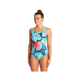 Arena Woman Tropics Swim Pro Back One Piece  Competition Swimsuits  Arena