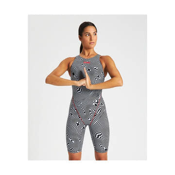 Arena Women's Powerskin ST 2.0 Map-Illusion LE Open Back Racing Swimsuit  Technical One Piece  Arena