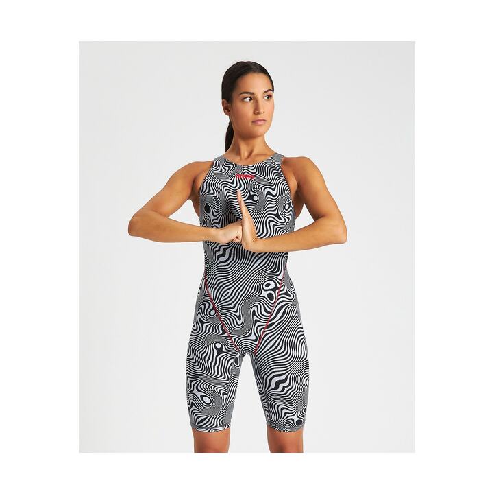 Arena Women's Powerskin ST 2.0 Map-Illusion LE Open Back Racing Swimsuit  Technical One Piece  Arena