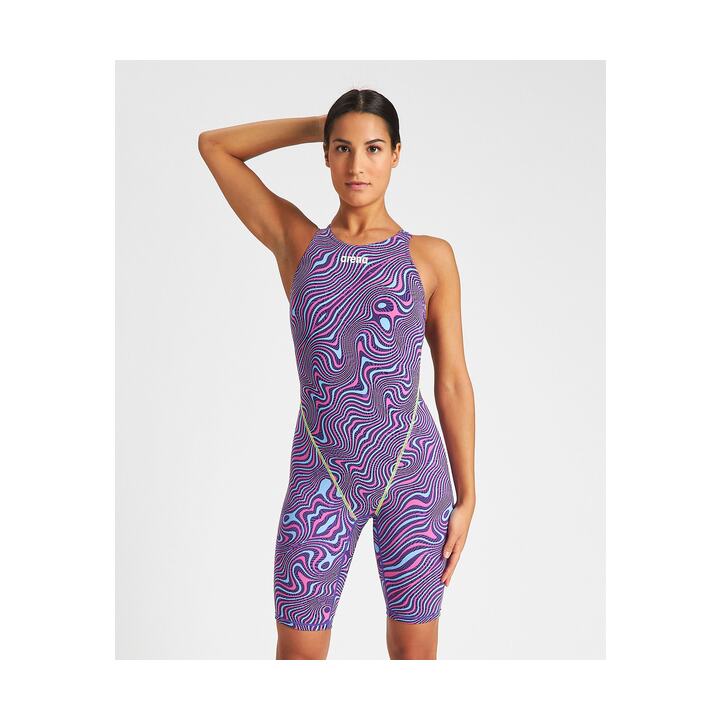 Arena Women's Powerskin ST 2.0 Map-Illusion LE Open Back Racing Swimsuit  Technical One Piece  Arena