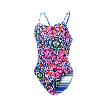Dolfin Uglies Women's Double Strap Back One Piece Swimsuit  Dolfin Uglies Swimwear  Dolfin