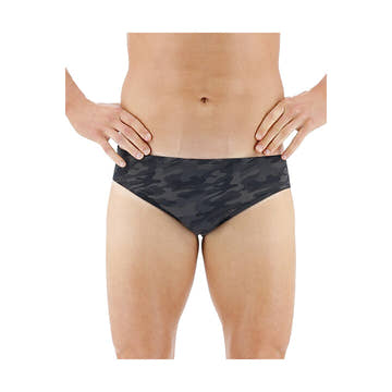 TYR Men's Blackout Camo Racer Swim Brief  Swimming Briefs for Men  Tyr