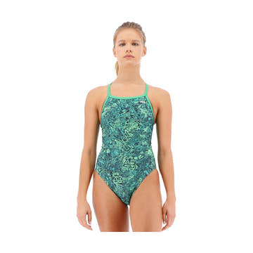 TYR Women's Nebulous Diamondfit Swimsuit  Competition Swimsuits  Tyr
