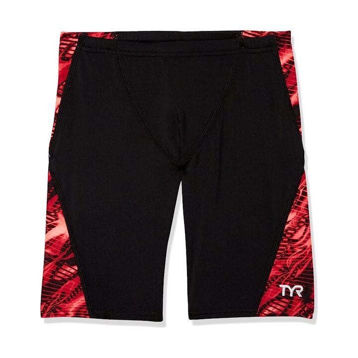TYR Boys' Cadence Blade Splice Jammer  Swim Jammers  Tyr
