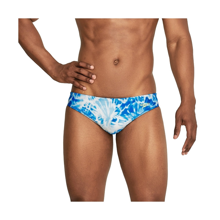 Speedo Men's Active Recreation Paradise Painting Solar Brief  Swimming Briefs for Men  Speedo