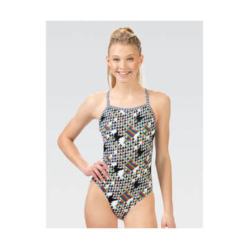 Dolfin Uglies Women's Lite It Up V-2 Back One Piece Swimsuit  Dolfin Uglies Swimwear  Dolfin