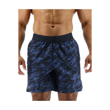 Tyr Men's Midnight Camo Unlined 7" Shorts  Boardshorts  Tyr