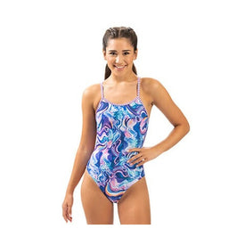 Dolfin Uglies Women's Let It Go V-2 Back One Piece Swimsuit  One Piece Swimsuits  Dolfin