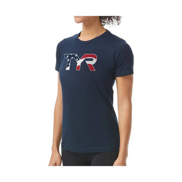 TYR Women's USA Graphic Tee  Clothing  Tyr