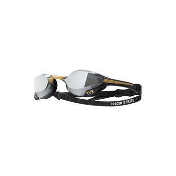 TYR Tracer-X Elite Racing Mirrored Goggles  Swim Goggles  Tyr