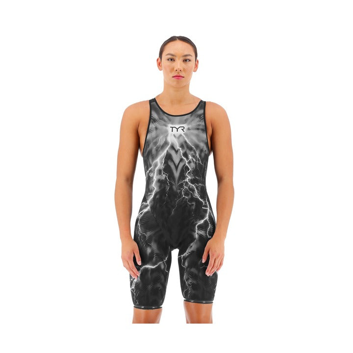 TYR Venzo Phantom Oblivion Women's Open Back - Tech suit  Technical Swimsuits  Tyr