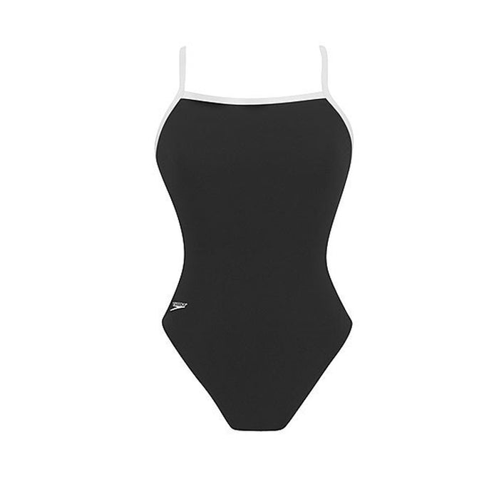Speedo Solid Polyester Flyback Female Youth