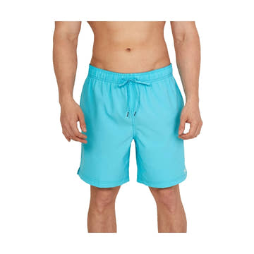 Speedo Men's Standard Swim Trunk Mid Length Redondo Solid  Boardshorts  Speedo