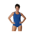 Speedo Women's Standard Swimsuit One Piece Pebble Texture Crossback Moderate Cut  Competition Swimsuits  Speedo