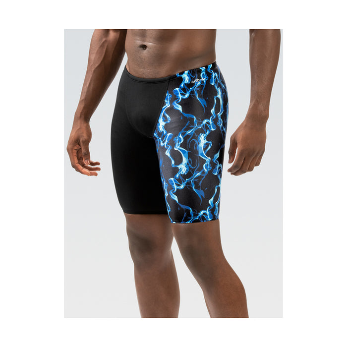 Reliance Men's Printed Vapor Blue and Color Blocked Leg Jammer