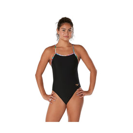 Speedo Women's Endurance The One Solid Standard One Piece Swimsuit  One Piece Swimsuits  Speedo