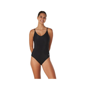Speedo Rib One Piece Swimsuit  One Piece Swimsuits  Speedo