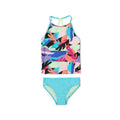 Speedo Girls' Print High Neck Tankini Set  Girls Tankini  Speedo