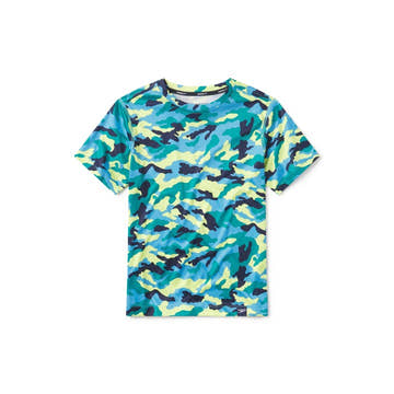 Speedo Eco Short Sleeve Graphic Swim Shirt Navigate  Guard Shirts and Warm Wear  Speedo