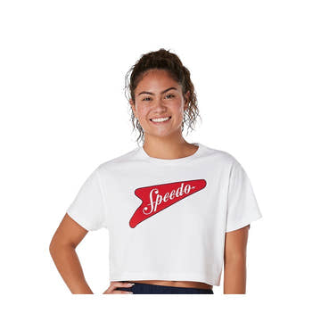 Speedo Vintage Crop Tee  Crop Top  Speedo