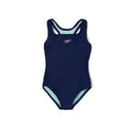 Speedo Solid Racerback One Piece Swimsuit  Girls Swimwear  Speedo