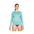 Speedo Heather Long Sleeve Swim Tee  Long Sleeve Rash Guard  Speedo