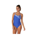 Speedo Asymmetrical Splice One Piece Swimsuit  One Piece Swimsuits  Speedo