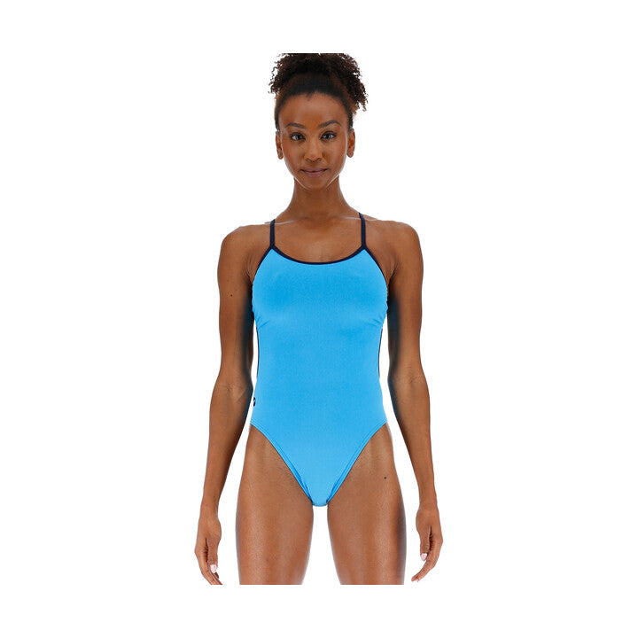 TYR Durafast Elite Women's Crosscut Tieback One Piece Swimsuit - Solid  One Piece Swimsuits  Tyr