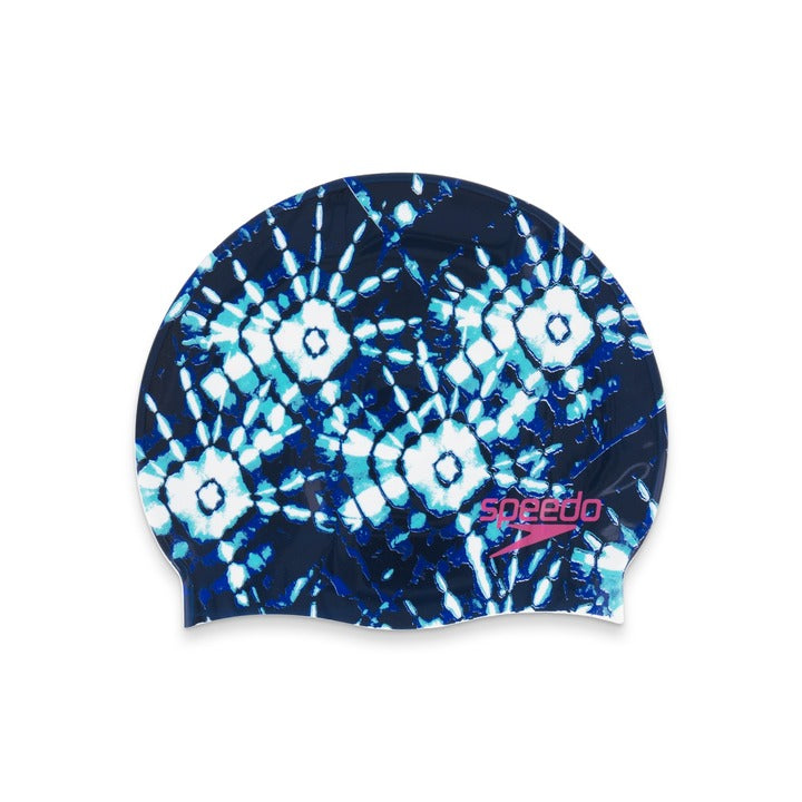 Speedo Swim Cap Silicone Printed  Swim Caps  Speedo