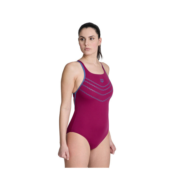 Arena Women's Arena Losange V Swim Pro Back One Piece Swimsuit  One Piece Swimsuits  Arena